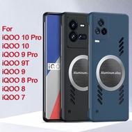 เคสสำหรับ Vivo IQOO 10 Pro สำหรับ IQOO 9 8 7 Pro 9T 5G ฝาหลังแข็งระบายความร้อนกราฟีน IQOO10เคสมือถือ