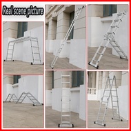 ¤ foldable ladder aluminum heavy duty ladder foldable on 16ft Telescopic Extension Ladder