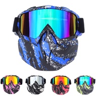 2024 Ski Glasses Motorcycle Goggles Ski Goggles Detachable Goggles Mask