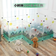 Fence Detachable Free Combination Dog Cage Transparent Plastic Fence Isolation Dog Fence