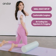 [ANDAR] Yoga Pants Women Sport Gym Leggings Air Cooling Genie Signature 8.2 Girls Jogging Tights Fem