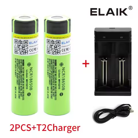 18650 NCR18650B 3400mAh Lithium High Power 3.7v Rechargeable Battery for LED Flashlight Power Bank L