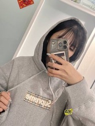 Supreme Burberry Box Logo Hooded Sweatshirt