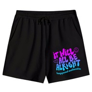 HPND-Black Alright Fleece Short Pants