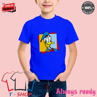 Donald Duck Kids T-Shirt Cute Duck Cartoon Distro T-Shirt