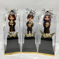 GRADUATION ACRYLIC TROPHY | Award Cup | Custom Acrylic Graduation Trophy | Graduation Trophy