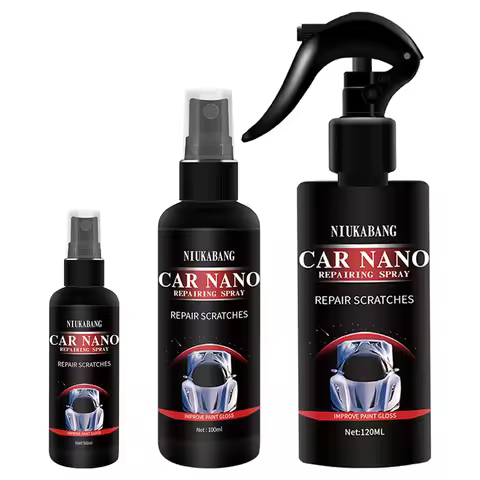 120/100/50ml Car Coating Spray Polish Wax Nano Repairing Spray Super Hydrophobic Glass High-performa