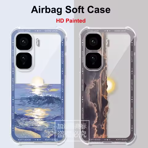 For Vivo iQOO Neo 10 Pro Phone Case For iQOO Neo 10 5G Transparent All-inclusive TPU Anti-fall Silic