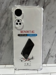 Soft Case Silikon Oppo Reno 8T 4G Reno 8T 5G Bening Transparant Anti Crack Tebal