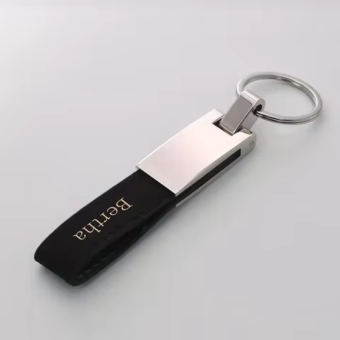 1 Custom Text Keychain Men's Personalised Text Keychain Personalised Text Keychain DIY Keyring Perso