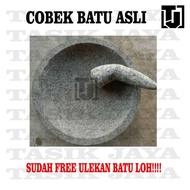 28cm Stone Mortar and Pestle - 28 cm Stone Mortar and Pestle D28 - 1 Set of Mortar and Pestle