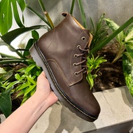 Giày da nam cổ ngắn/ Boot cổ cao nam da thật cao cấp TEFOSS HN002 (tặng vớ/ lót)-Đế dốc