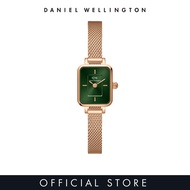 Daniel Wellington Quadro Mini Rose gold / Gold Emerald 15.4x18.2mm  - Watch for women - Stainless steel watch - DW - Womens watch - Female watch - Ladies watch - fashion casual