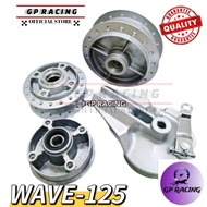 Buyung Wave125 hub set hub sprocket hub brake complete set 4 in 1 "GP RACING"