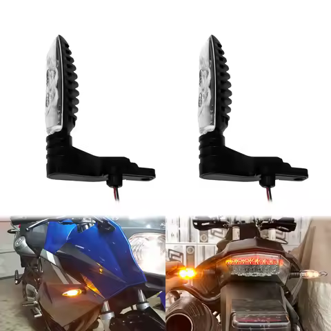 Motorcycle 2PCS LED Front Turn Indicator Rear Signal Lights For BMW F800GS S1000RR F800R K1300S R ni
