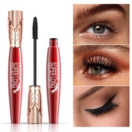 YANQINA Natural Waterproof Non-Smudge Mascara / 4D Silk Fiber Lash Mascara / Make Eye Lash Thickenin