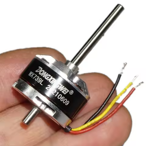 Long axis 1806 outer rotor high-speed brushless motor 1700KV 3S-6S aircraft model electric tool brus
