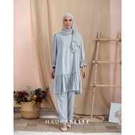 [ 💯 Original HQ Haurabelle ] Petunia Suit Loose Ruffle Style