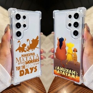 The Lion King Disney Simba Nala Case for Samsung S25 Ultra S24 FE S23 Plus S20 S25 FE S22 S21 S25EDG