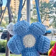 RM手作坊 手工編織花朵包包