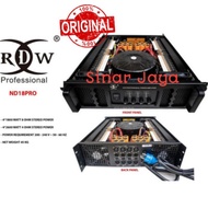 ~[Dijual] RDW ND18PRO ND 18PRO POWER AMPLIFIER ORIGINAL 4 CHANNEL