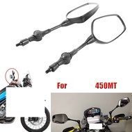 Motorcycle Rear View Mirror Angle Folding Reversing Side Mirrors For CFMOTO 450MT CF400-8/8A