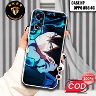 OPPO A58 4G Case - OPPO A58 4G Motif Casing (ANIME) - Premium Fourside Softcase - TransparentBENING 