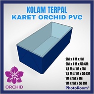 KOLAM TERPAL KARET ORCHID PVC / KOLAM TERPAL ORCHID / TERPAL KOLAM