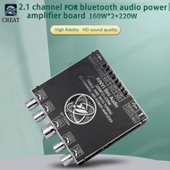 XY-S220H 2.1ช่อง TDA7498สำหรับบลูทูธเพาเวอร์แอมป์คณะกรรมการโมดูลซับวูฟเฟอร์เบสสูง160วัตต์ * 2 220วัต
