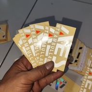 AES Teambullaes Stickers