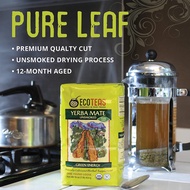 ECOTEAS Organic Unsmoked Yerba Mate Tea Bags  454 gram Organic Detox Tea - Hi Caf Tea - Clean Yerba 