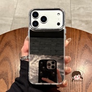 Simple Mirror Phone Case For OPPO Find X9 X8S+ X8 X7 Ultra Pro X3 Lite A96 A94 A93 A76 A36 F9 Pro 4G