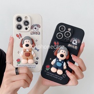 Casing Case for oppo Reno 8T 5G 8Z 7Z 5Z 5 4Z 4F 4 5G F11 F9 Pro A93 A94 5G 3D Cute anime Puppy dog aesthetic soft cell phone case Cover for girls