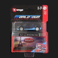 Free shipping Scale 1:64 Bugatti Veyron Roadster with scene box die-cast alloy car models room decor