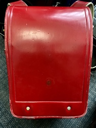 Randoseru Leather Bag (Red)
