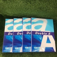 Double A A4 Document Paper 80gsm/100sheets