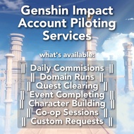 Genshin Impact: Account Servicing- 2024 Updated