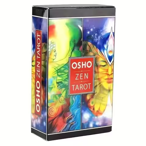 1 Box Osho Zen Tarot Card Reasoning Tarot Card Board Game Card, A 78 Deck English Visions Divination