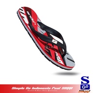 Ando prima sendal jepit karet pria gambar kekinian sandal japit cowok terbaru motif murah 38-42