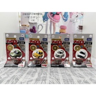 Ah Q Car Extremely Evolution Pull Back Honda Toyota E-04 AE86 E-07 EK9 CHORO TAKARATOMY