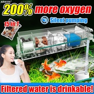3 in 1 Filter for aquarium Aquarium Filter Aquarium External Filter Box Fish Tank Filter Water