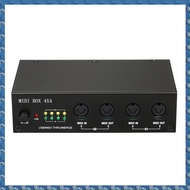 UM4x4 USB MIDI Interface 4 in /4 Out 64 MIDI Channels 4i/4o + Merge 2i4o MIDI Box