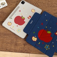 Y-Fold iPad Case Acrylic Cowboy Apple With Pen Holder Air6 Air7 MINI Gen11 Pro11 2025 iPad Case iPad