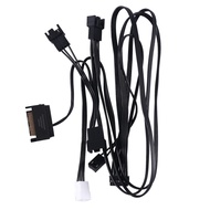 1Pcs 14Pin Water Cooling Radiator Power Supply Cord Power Supply Line 14-Pin Connector Cable for NZXT Kraken Z53 Z63 Z73 Water Cooler Power Supply Line