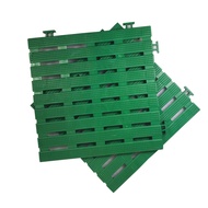 [特價]工作組合棧板 塑膠墊 72片(2坪) 綠色