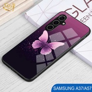 Softcase Glass Glitter For SAMSUNG A37 A57 2026 Casing hp SAMSUNG A37 A57 2026 - K58