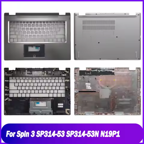 New Cover For Acer Spin 3 SP314-53 SP314-53N N19P1 Series Laptop Palmrest Upper Bottom Case Replacem