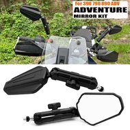 For 390 790 890 ADV Adventure Motorcycle West Wind Rearview Mirror ADVENTURE MIRROR KIT Foldable Mir