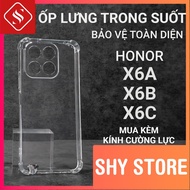 Honor X6b, X6a, X6c ShyStore smooth transparent case | Honor flexible phone case provides comprehens