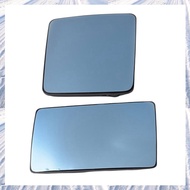(NDPB) 1Pair Car Blue Mirror Glass for W124 S124 W201 190 (-1993) E (1993-1995) Heated Rearview Mirr